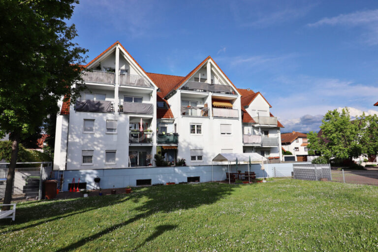 Hausrückseite