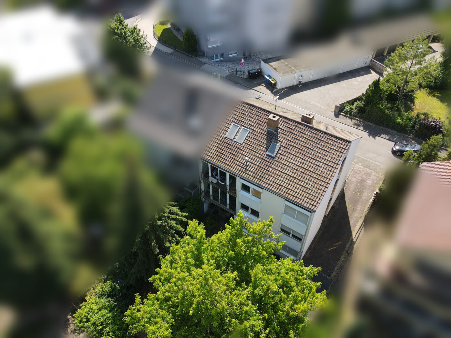 Hausrückseite