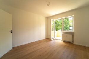 Schlafzimmer 1 m. Balkon