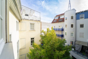 Aussicht Schlafzimmer(Innenhof)