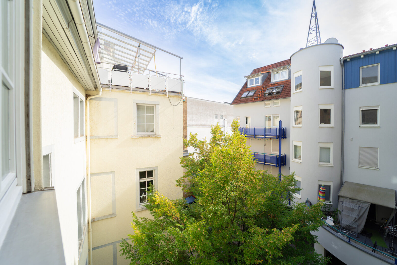 Aussicht Schlafzimmer(Innenhof)